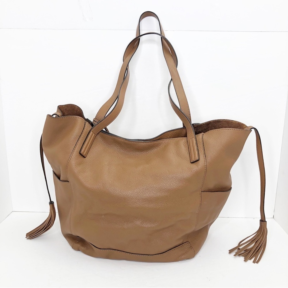 Michael Kors, brown leather tote bag - Picture 2 of 14